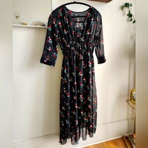 2Piece Floral Maxi Dress